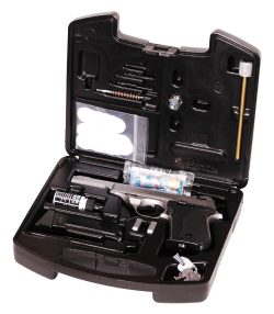 Phoenix Arms DRM2ANB HP Deluxe Range Kit 22 LR 10+1 3"/5" Vent Rib Barrels, Satin Nickel Serrated Slide & Steel Frame, Black Polymer Grip Includes Locking Case